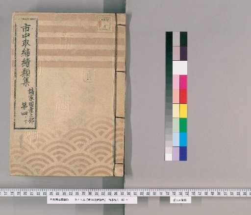 Collection of City Regulations, Continued: Part on Domestic Products of Various Countries [106]