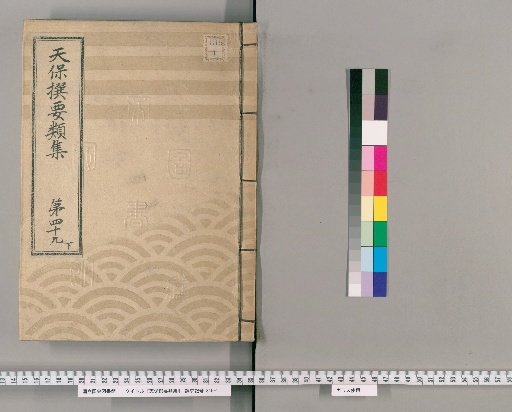 Tenpō Selected Categories Collection [137] Volume 49 Lower: Group Section 6