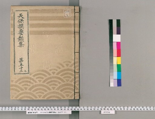 Tenpō Selected Categories Collection [146] Volume 53 Upper: Administration Section Lower
