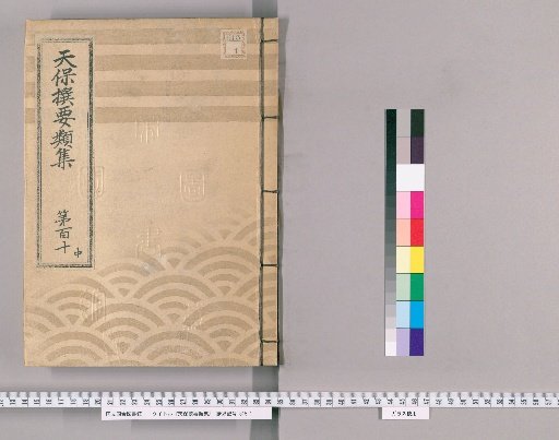 Tenpō Selected Categories [310] Volume 110, Middle: Population Registers Section, Upper