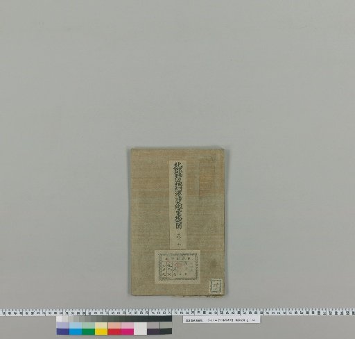 Map of the Northern District Batteries [12]