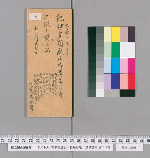 Regulations for the Duties of Officials at Edo Castle [3]