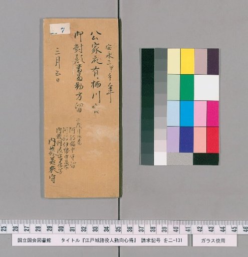 Regulations for the Duties of Officials at Edo Castle [8]