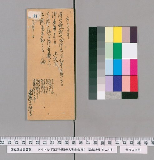 Rules of Conduct for Officials of Edo Castle [12]