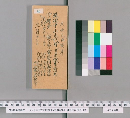 Rules of Conduct for Officials of Edo Castle [38]