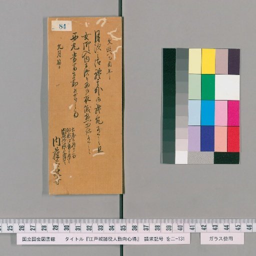 Rules of Conduct for Various Officials of Edo Castle [87]
