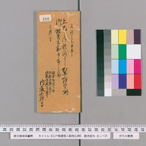 Edo Castle Officials' Duties and Conduct [122]