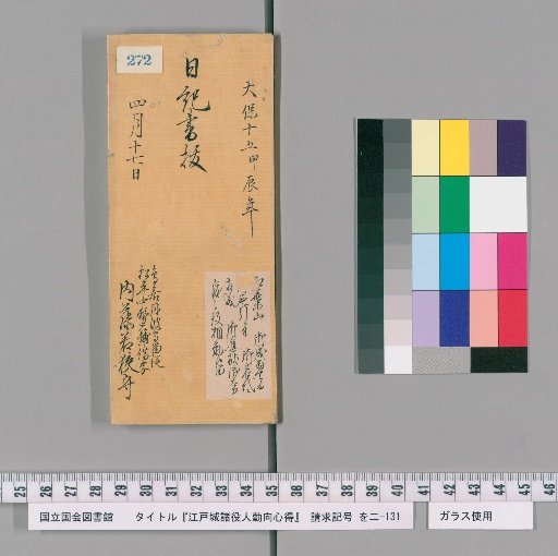 Regulations for the Duties of Officials at Edo Castle [275]