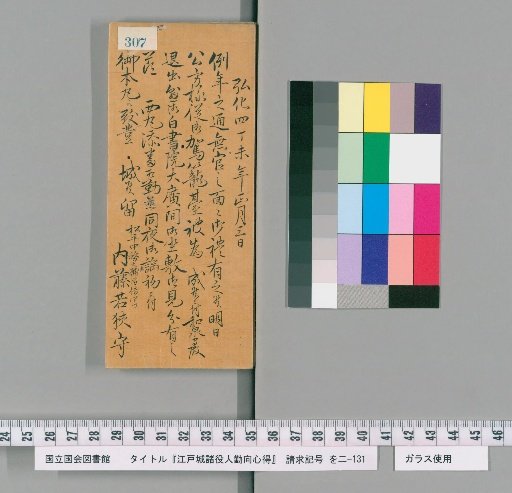 Rules of Conduct for Various Officials of Edo Castle [312]