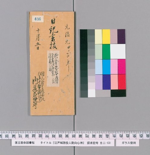 Rules of Conduct for Various Officials of Edo Castle [440]