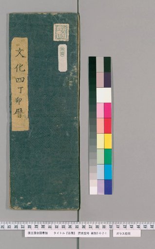 Ancient Calendar [3] [3]: [Ise Calendar]: Bunsei 4 Dingmao Calendar (Chūhoku Geki)