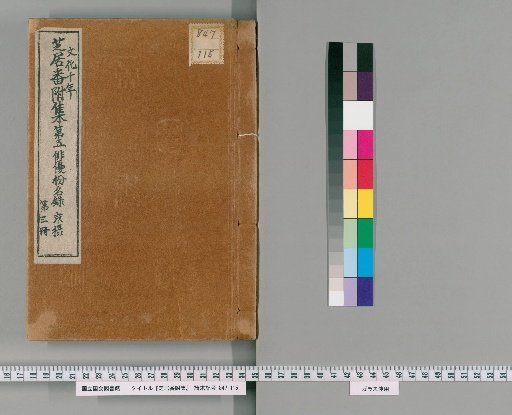 Collection of Kabuki Rank Lists [3]