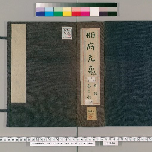 Cefu Yuangui, 1000 Volumes, Table of Contents, Volume 10 [1]