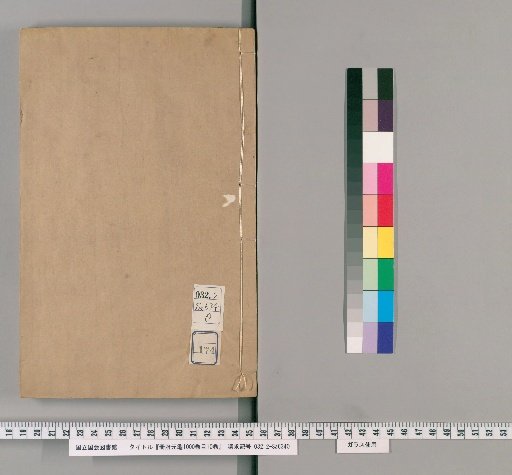 Imperial Annals of the Palace, 1000 Volumes, 10 Volumes of Contents [174]