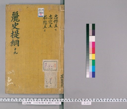 Outline of the History of Goryeo, 23 Volumes [19]