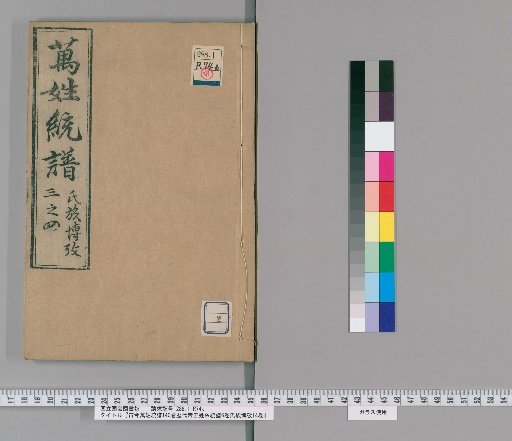 Gukin Banshō Tōfu, 140 Volumes;历代帝王姓系統譜 6 Volumes; Shizoku Hakō, 14 Volumes