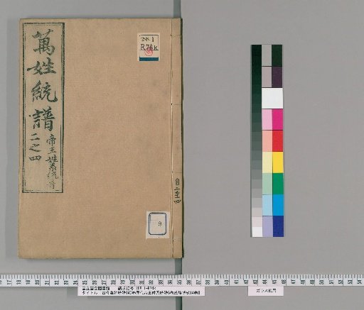 Universal Genealogy of Surnames Through the Ages, 140 Volumes; Genealogy of Imperial Surnames, 6 Volumes; Comprehensive Study of Clans, 14 Volumes [9]
