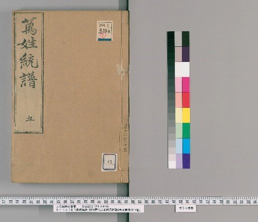 Gujin Wansheng Tongpu, 140 Volumes; Genealogy of Emperors of All Ages, 6 Volumes; Comprehensive Study of Surnames, 14 Volumes [15]