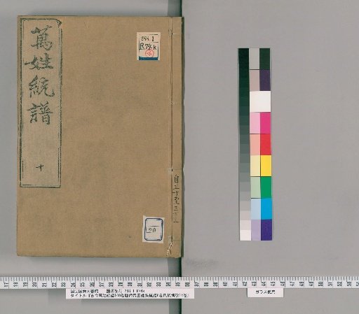 Gukin Banshou Tōfu, 140 Volumes; Rikudai Teiō Sei Tōfu, 6 Volumes; Shizoku Hakō, 14 Volumes [20]