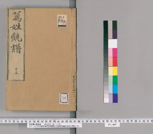 Gukin Bansho Tōfu 140 Volumes, Rikudai Teiō Sei Kei Sōfu 6 Volumes, Shizoku Hakō 14 Volumes [23]