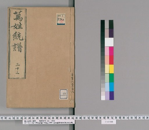 Gukin Banshō Tōfu, 140 Volumes;历代帝王姓系統譜 6 Volumes; Shizoku Hakō, 14 Volumes