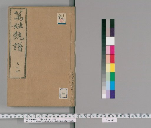 Universal Genealogy of All Surnames, 140 Volumes, Genealogy of Emperors of All Ages, 6 Volumes; Comprehensive Study of Clans, 14 Volumes, No. 44