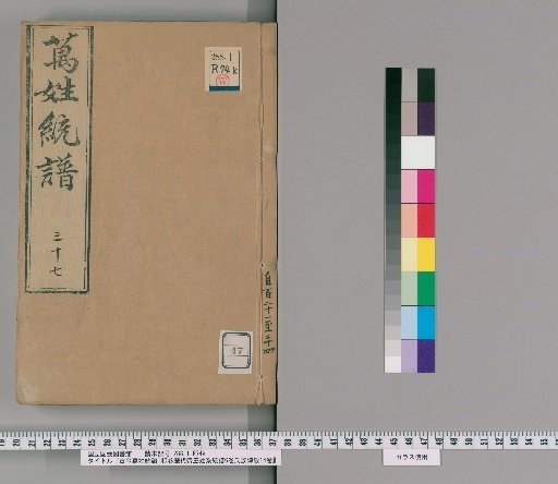 Kinko Banshō Tōfu, 140 Volumes; Rikudai Teiō Sei Keitōfu, 6 Volumes; Shizoku Hakukō, 14 Volumes [47]
