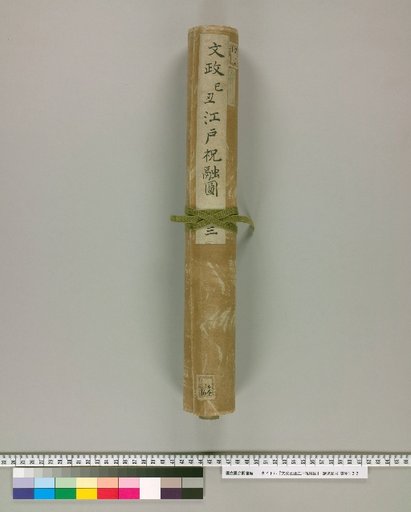 Edo Fire Map of the Year of the Ox in the Bunsei Era [3]