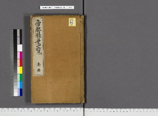 A Comprehensive View of Elegant Scenery of the Imperial Capital, 4 Volumes, No. 2