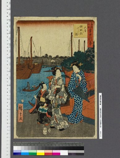 Famous Places of the Eastern Capital: Annual Events, June: Fujimairi at Teppōsū