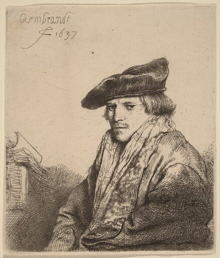 Young Man in a Velvet Cap (Petrus Sylvius?)