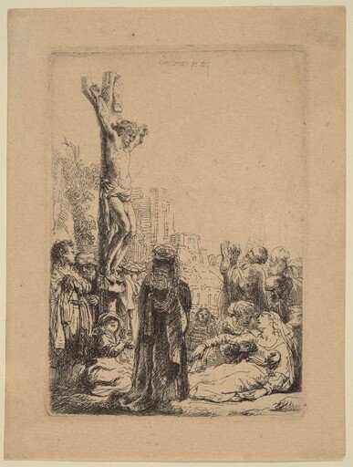 The Crucifixion: Small Plate