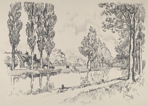 The Canal at Blanzy, France