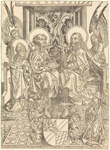 Saints Peter and Paul under a Canopy