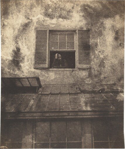 Auguste Vacquerie at a Window, Marine Terrace