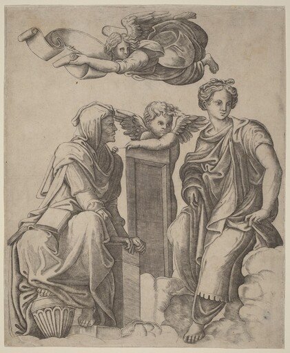 Two Sibyls and an Angel