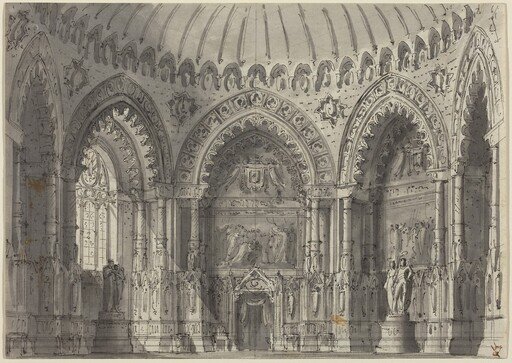 Rotunda in Gothic Style