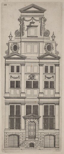 Dutch Facade Elevation: pl. 3