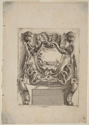 Architectural Motif with a Landscape