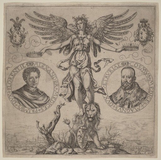 Alexander de Medicis and Cosmo de Medicis