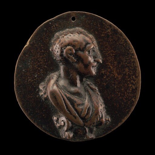Classically Draped Bust of a Man