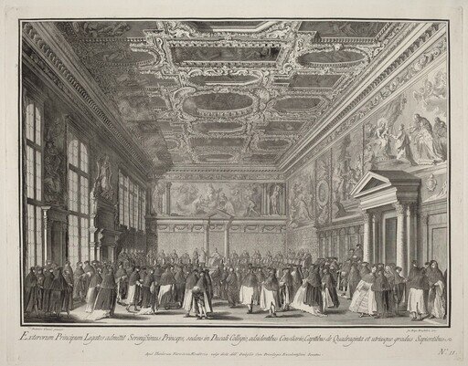 Reception by the Doge of Foreign Ambassadors in the Sala del Collegio