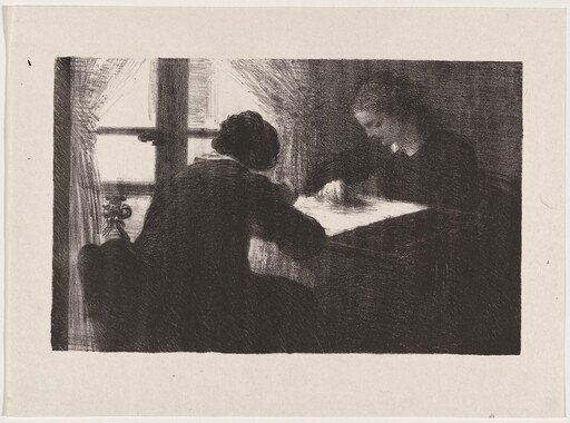 Intérieur (Les brodeuses)