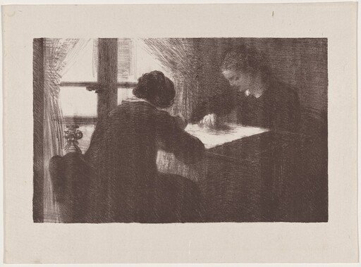 Intérieur (Les brodeuses)