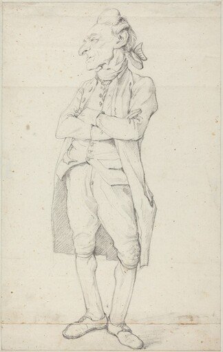 A Gentleman Standing with His Arms Crossed