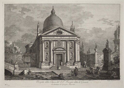 Prospetto della Chiesa del SS. Rosario detta de' Gesuati