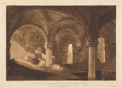 Crypt of Kirkstall Abbey