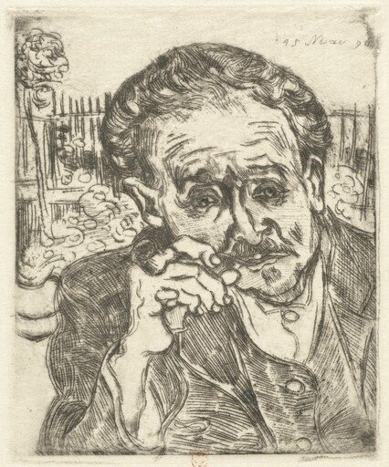 Dr. Gachet (Man with a Pipe)