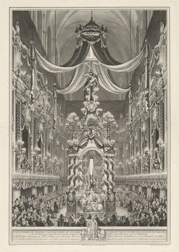 Pompe funèbre de Catherine Opalinska