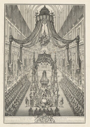 Pompe funèbre de Polixène de Hesse-Rhinfels